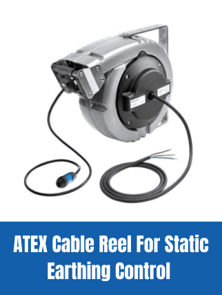ATEX Cable Reel For Static Earthing Control
