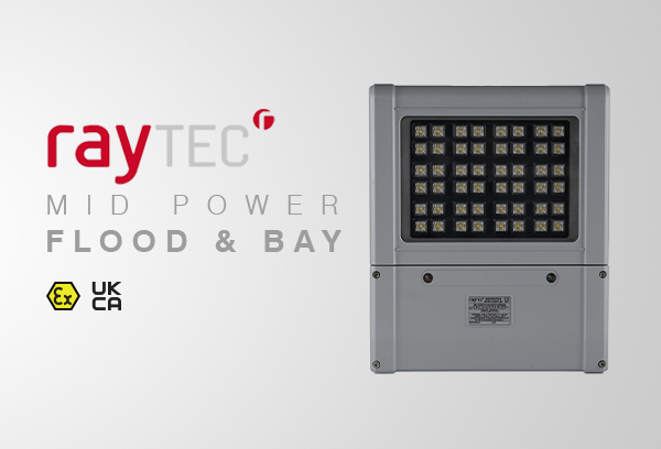 Raytec mid power flood bay lighting