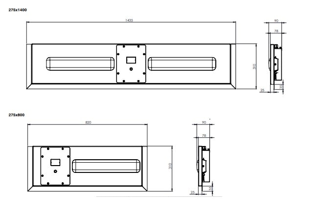 ATEX Recess Plank Lighting Zone 1 & Zone 21 ATEX Recess Plank Lighting Zone 1 & Zone 21