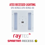 Hazardous Area Recessed Modular Lighting | SPARTAN Recess SPX-RCM66