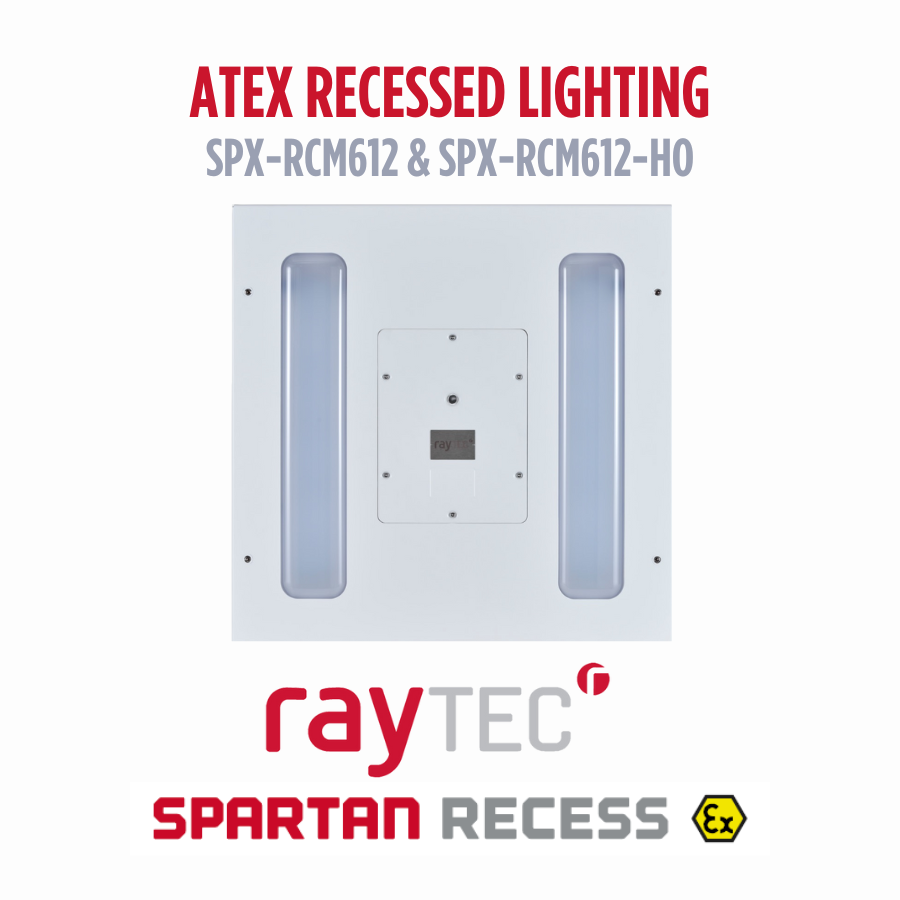  SPARTAN Recess Zone 1 Modular Hazardous Area Recessed Lights | SPX-RCM612 / HO 