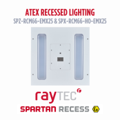 Hazardous Area Recessed Modular Lighting | SPARTAN Recess SPZ-RCM66-EMX25