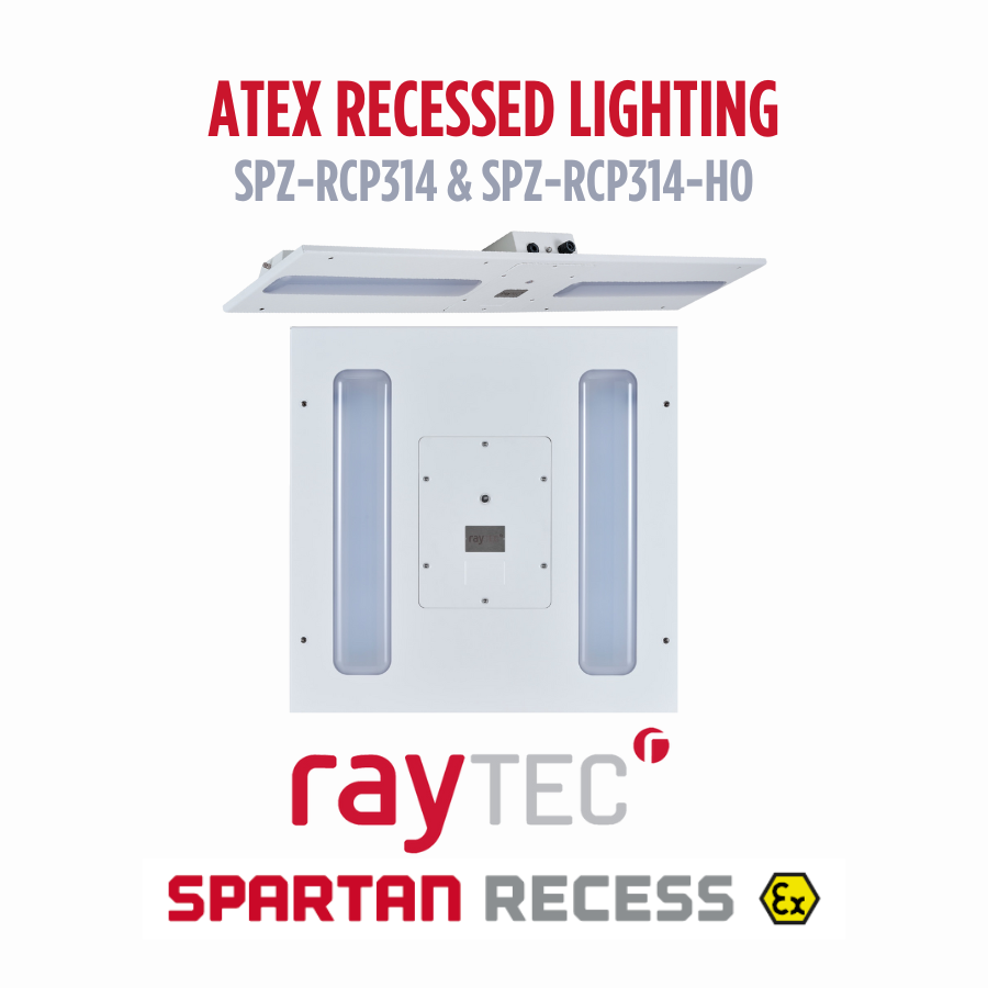 Hazardous Area Recessed Plank Lighting | SPARTAN Recess SPZ-RCP314