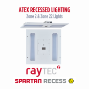 ATEX Recessed Lighting | Hazardous Area Recessed Lights Zone 2 & Zone 22