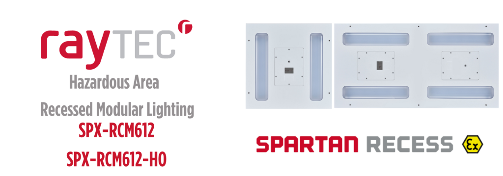  SPARTAN Recess Zone 1 Modular Hazardous Area Recessed Lights | SPX-RCM612 / HO 