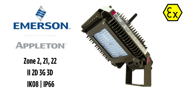 Hazardous Area LED Lighting ATEX Zone 2 (2122) – Appleton Areamaster™ Connect LED