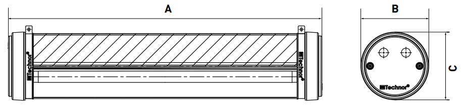 LED Linear Lighting EVF L* TL* ATEX