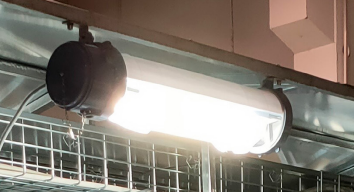 LED Linear Lighting Hazardous Area Lighting Fixtures in Use