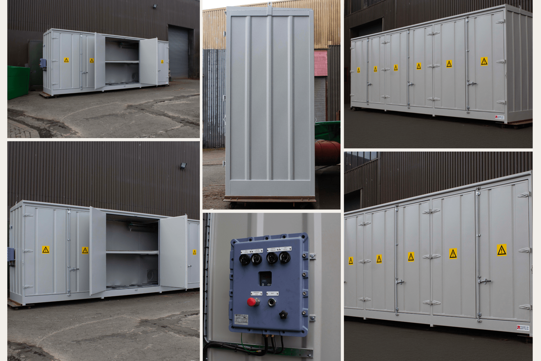 EX-Rated Heated Storage Container Supplied by Thorne & Derrick