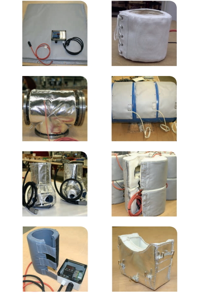 Heating Mats & Jackets Industrial Applications