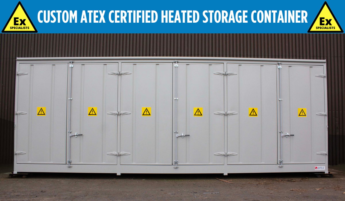 Bespoke Heated Storage Container