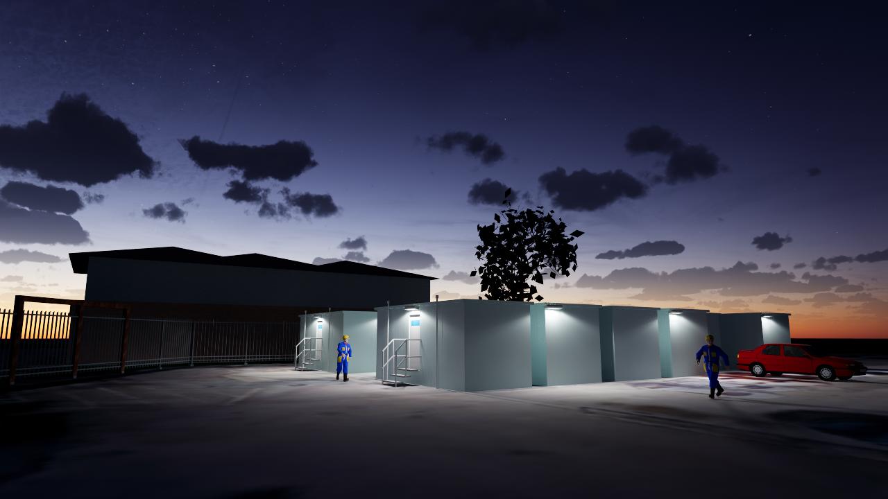 ATEX Lighting at Gas Filling Plant