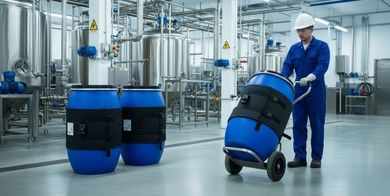 Drum Heater Jacket in Food & Beverage Environment