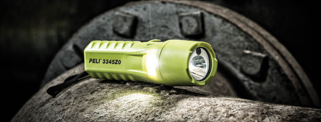 Intrinsically Safe Torch ATEX Zone 1 LED Torches from Peli
