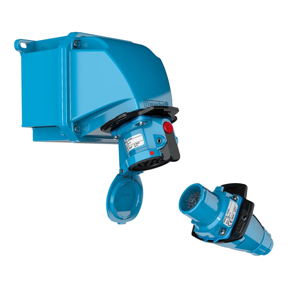 Marechal DSN12C Multicontact Connector 16A 480V Outlet & Inlet