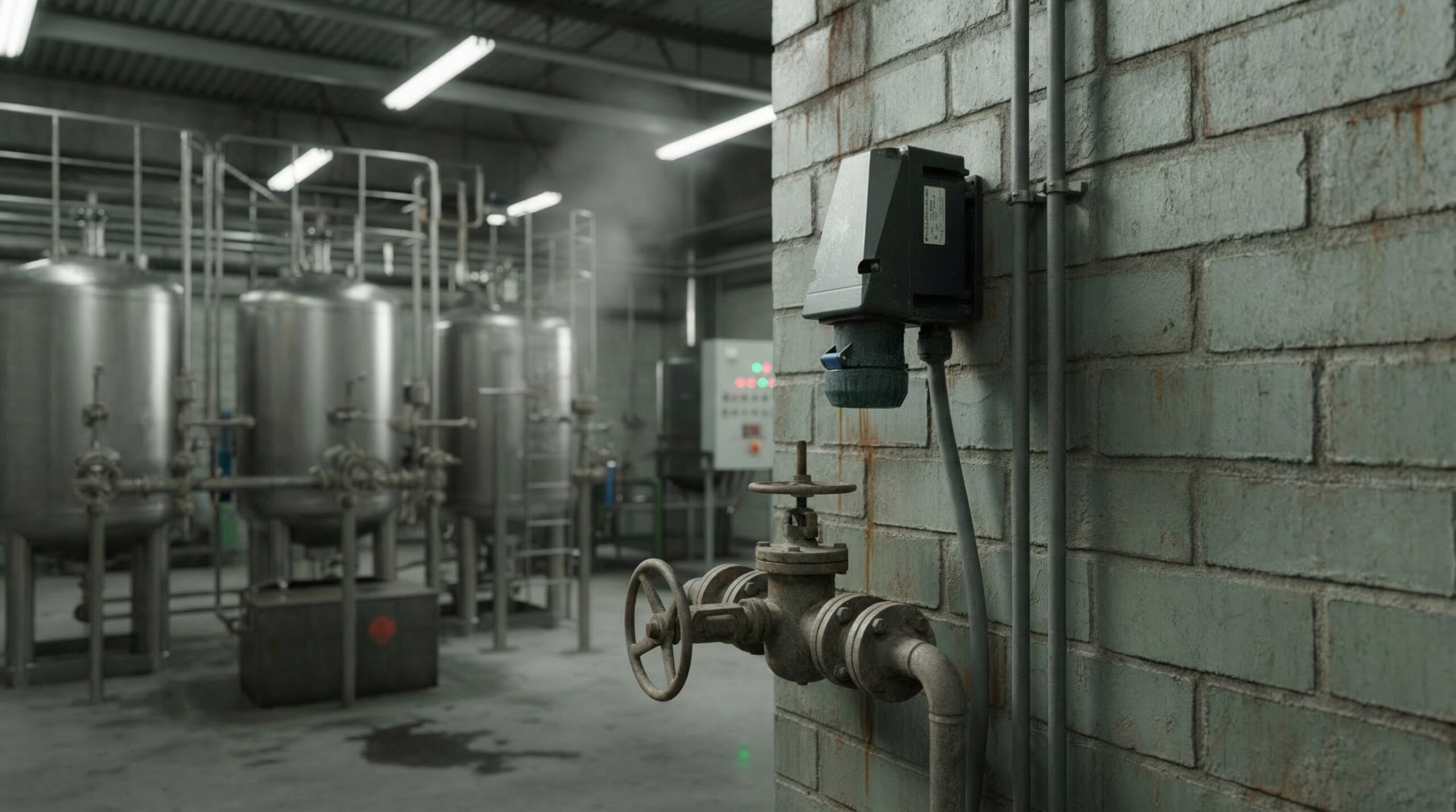 Eaton CEAG GHG511 Wall Socket in Offshore Chemical Plant Environment Eaton CEAG GHG511 Wall Socket in Offshore Chemical Plant Environment