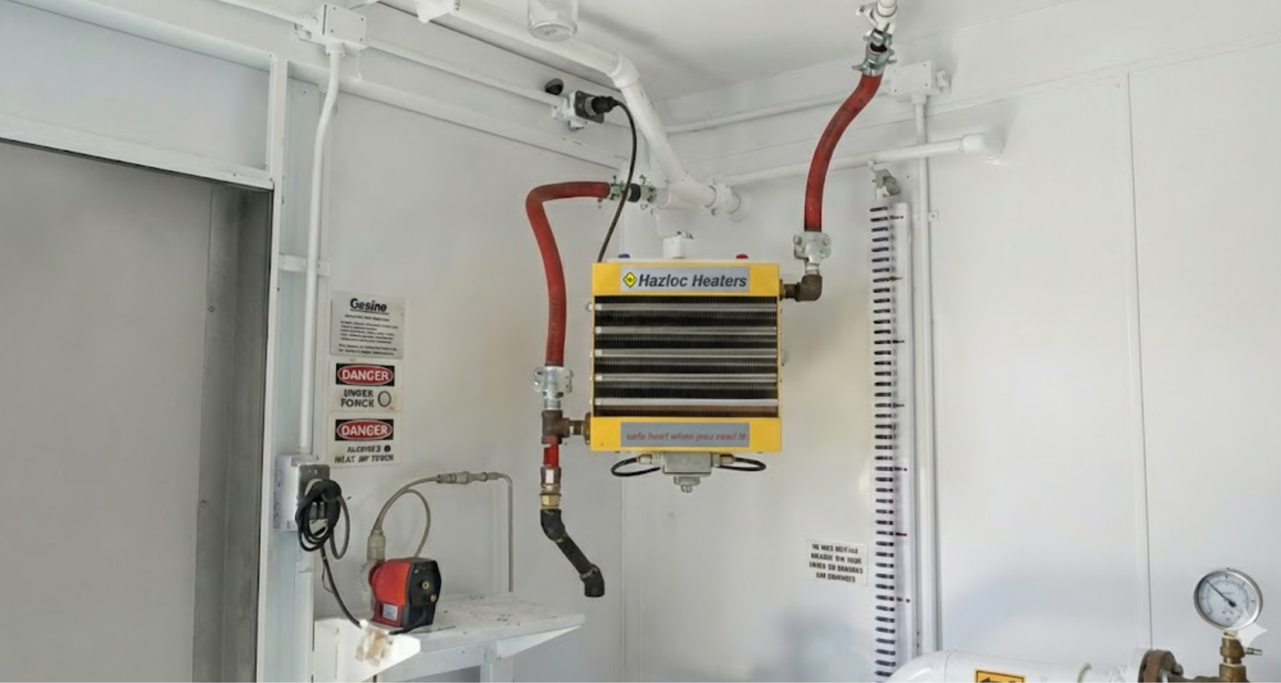 Hazloc Heater AEU1 can be used in Paint Spray Booths, Offshore Cabins & Containers. Hazloc Heater AEU1 can be used in Paint Spray Booths, Offshore Cabins & Containers.