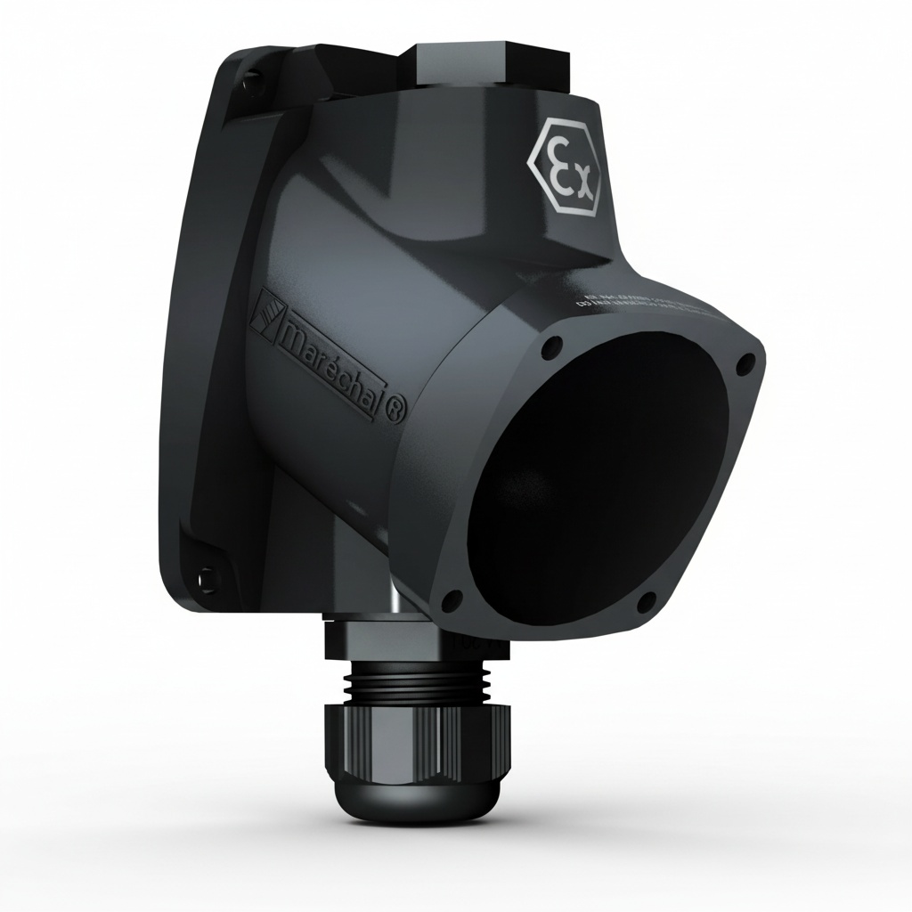 Marechal 251AB5325P | Wall Housing With M25 Cable Gland