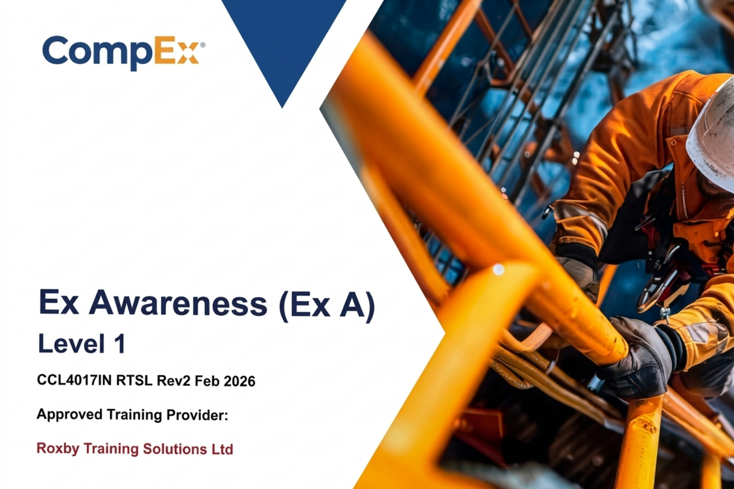 Delegates attending CompEx Ex Awareness course