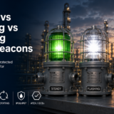 Steady vs Flashing vs Rotating ATEX Beacons